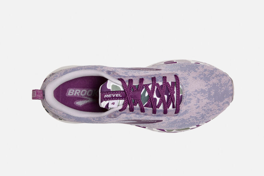 Brooks Revel 4 Road Löparskor Dam - Lila/Vita - 5961-DZRMU